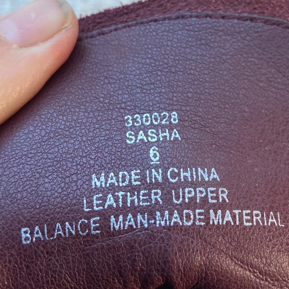 Bjorndal Sasha red suede leather combat boot, size 6 - Picture 5 of 5